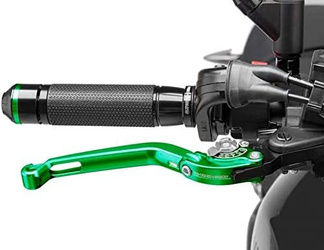 Regulowana Dźwignia Hamulca 2.0 Puig (Z Zawiasem, Wymaga Adaptera) Zielono-Srebrna
