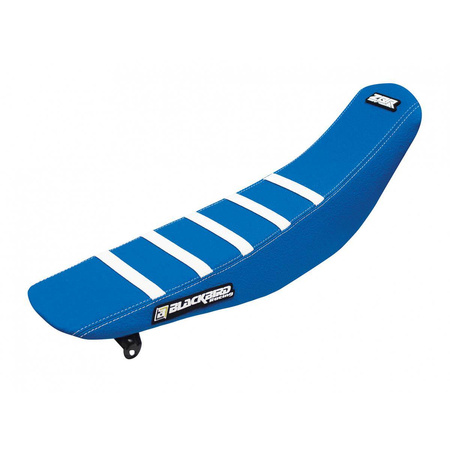 Pokrowiec/poszycie na siedzenie tm 4 stroke '15-'21 zebra kolor niebieski/biały
