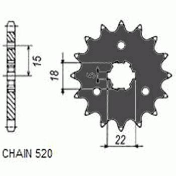 Zebatka napedowa sunstar sunf332-11 (wycofana z produkcji)