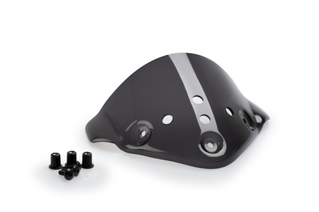 Szyba owiewka uniwersalna puig cafe racer (173x120mm) mocno przyciemniona