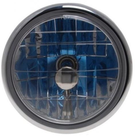 Lampa przód Boczne mocowanie H6 czarny