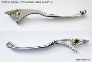 Dźwignia hamulca kawasaki vn800 '95-'06, ninja 125, z125 '19-, (mc-08186sl) (71931)