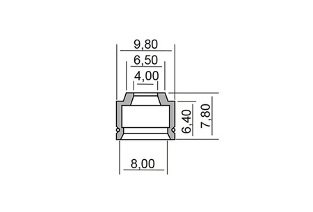 Uszczelniacz Zaworowy 4x7,8x8x9,8 Mm 125/1200 Ccm X-City 125 Crf 150 Cbf 500 Vfr 1200 Rms