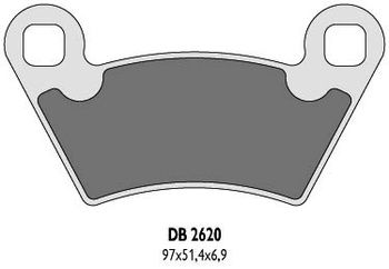 Klocki hamulcowe kh354 polaris - zastępują db2620mx-d oraz db2620qd-d