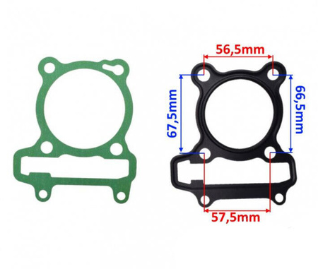 Uszczelki cylindra do Longjia LJ125T-8M SYM 125 150