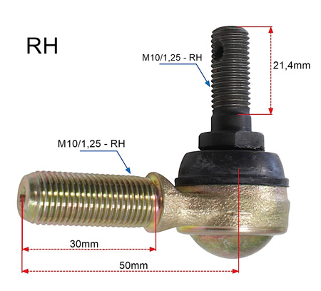 Końcówki Drążków Kierowniczych Tekyo Lewa + Prawa Polaris 51-1050-Lr