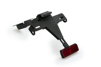 Uchwyt Tablicy Rejestracyjnej Puig Stałe Lub Regulowane Nachylenie Do Yamaha Xsr 125 2021czarny