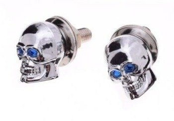 Śruby tablicy rejestracyjnej czacha chrom