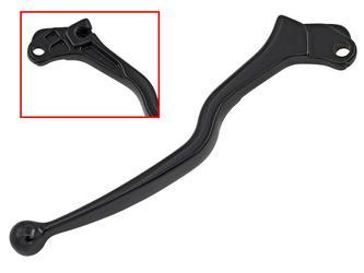 dźwignia sprzęgła kawasaki zx-10r '04-05, zx-12r '00-05, suzuki gsr/gsxr 600 '97-03, sv 650 '99-07, gsxr 750 '96-03, gsxr 1000 '01-04, sv 1000 '03-07, gsx 1300r hayabusa '99-07, yamaha fzs 1 '01-07, r6 '99-04, r1 '98-03 kolor czarny (dss02cn)