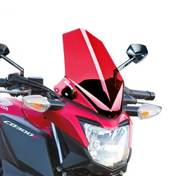 Szyba Sportowa Nowej Generacji Puig Do Honda Cb300f 15-18 Czerwona