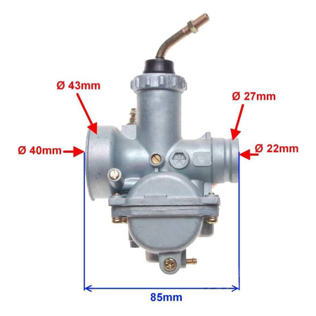 Gaźnik Force-1 Aluminium