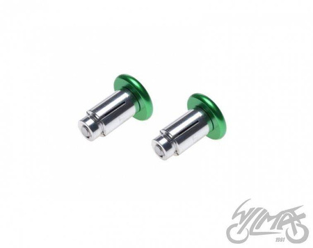 Końcówka kierownicy zielona