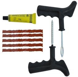 ZESTAW DO NAPRAWY OPON MOTOCYKLOWYCH SAMOCHODOWYCH