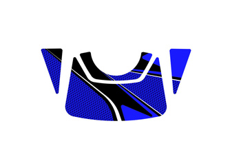 Radikal Osłona Półki Kierownicy Puig Do Bmw S1000xr 15-18 Niebieski