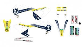 Komplet naklejek (oklein) husqvarna fc/tc '16-'18, te/fe '17-'19