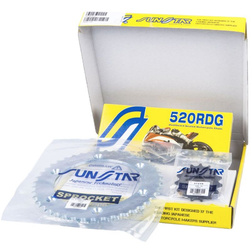 ZESTAW NAPĘDOWY YAMAHA TTE 600 '96-'98 STANDARD (15/47/110) (DO 750CC) (SUN37215/SUN1-3538-47/SS520RDG-110N) - MADE IN JAPAN - OFERTA SPECJALNA