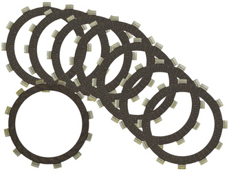 Psychic tarcze sprzęgłowe kawasaki kx 125 '88-'89, kdx 200 '89-'94 (f1787) (ebs4482)