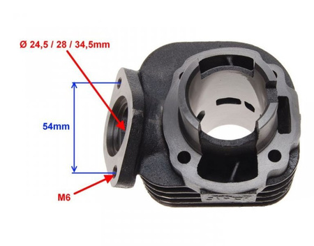 Cylinder skuter Honda Dio 50 Af35 kompletny
