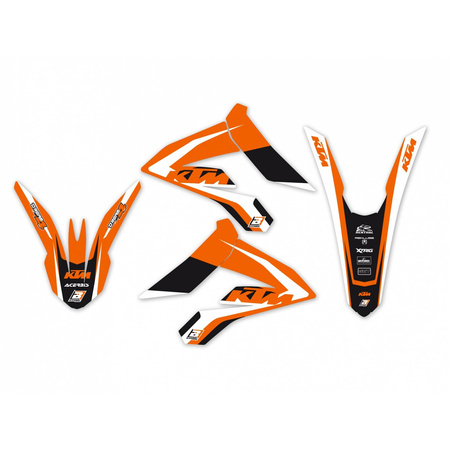 Komplet naklejek (oklein) ktm freeride 250 '12-'23 dream 4 kolor pomarańczowy/ biały/ czarny