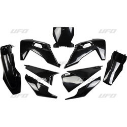 Komplet plastików husqvarna tc 125-250, fc 250-350-450 '19 kolor czarny (hu622e001)