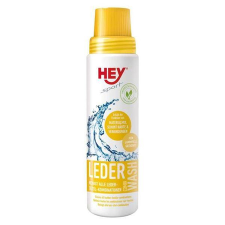 Modeka promocja (2022) hey leder combi wash preparat do prania skóry i połączeń tekstylno-skórzanych - pojemność 250ml