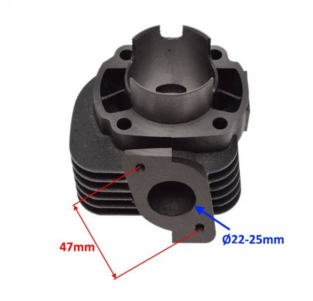 Cylinder z głowicą do skutera 2T 70 cm Keeway Cpi