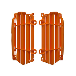 OSŁONY CHŁODNICY (KRATKI - KOMPLET) KTM SX/SXF/XC/XC-F '23-'24; EXC/EXC-F/XC/XCF-W '24; HUSQVARNA TE/FE '24; GAS GAS MC/MC-F/EC/EC-F/EW-F/EX/EX-F '24 KOLOR POMARAŃCZOWY