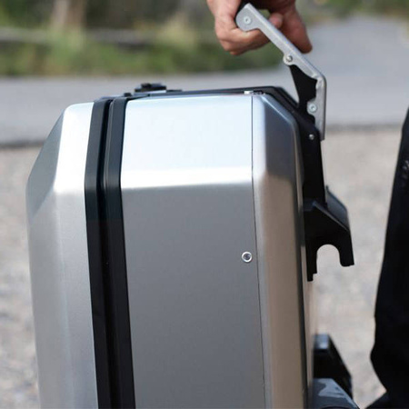 Kufer Shad Terra boczny TR47 aluminium lewy 47 l