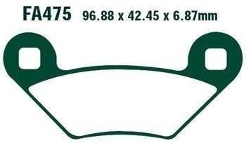 KLOCKI HAMULCOWE EBC FA475R
