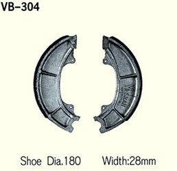 Szczęki Hamulcowe Vesrah Vb-304