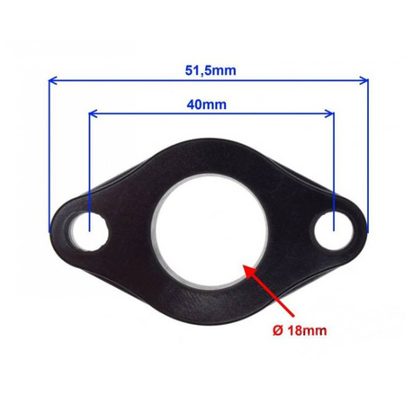 Podkładka króćca gaźnika do Sym Orbit 4T