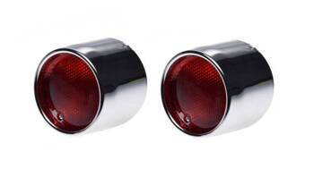 Lampa tył do Aprilia SR50 chrom komplet