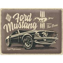Tablica plakat 30X40 Ford Mustang The Boss 23311
