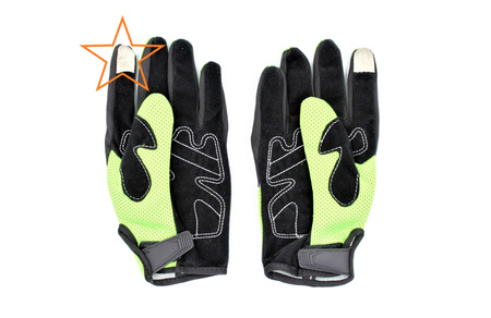 Rękawice Motocyklowe Enduro Cross Quad Moto V-02s Zilone S Ekran Dotykowy Rkw00000016