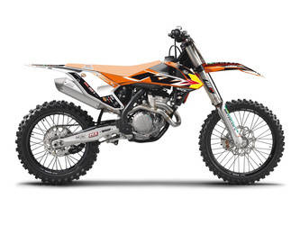 Komplet naklejek (oklein) ktm sx/sxf '16-'18, exc/excf '17-'19 replica trophy 22