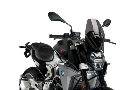 Szyba Sportowa Nowej Generacji Puig (Bez Oryginalnego Wspornika Bmw) Do Bmw F900r 20-21 Mocno Przyciemniona