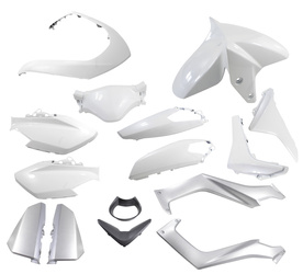 Komplet Osłon Plastikowych Power Force Yamaha N-Max 125 15-20 Biały