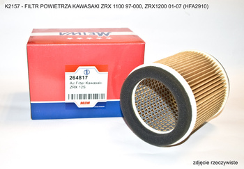 Filtr powietrza kawasaki zrx 1100 97-000, zrx1200 01-07 (hfa2910)