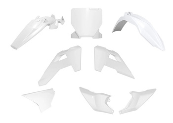 KOMPLET PLASTIKÓW HUSQVARNA TC 85 '25 KOLOR BIAŁY