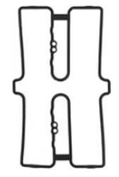 uszczelka pokrywy zaworowej kawasaki gpz 600r '85-90, gpx 600r '88-99, zl 600 '86-97