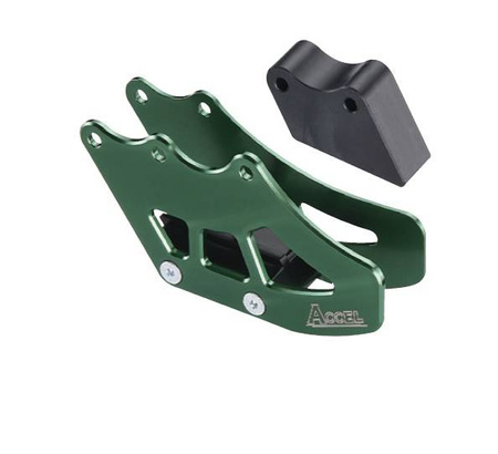Prowadnica łańcucha kpl. kawasaki kxf 250/450 '06-'08 kolor zielony