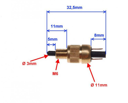 Czujnik stopu skuter Piaggio Aprilia Peugeot