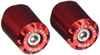 Ciężarki / Końcówki Kierownicy Długie Puig Do Yamaha Mt-07 Czerwone