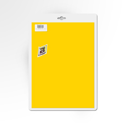 Komplet naklejek (oklein) (folia crystall 0,4 mm) 3 x arkusz 47x33cm, kolor żółty