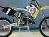 Komplet naklejek (oklein) husqvarna cr/wr 125 '98-'99 replica team husqvarna maddii 1998