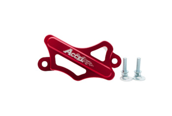 Osłona zacisku hamulcowego (tył) honda cr/crf '02-'16, aluminiowa, kolor czerwony