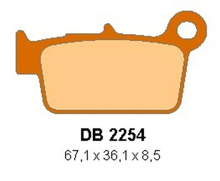 Klocki hamulcowe tył kh367/2 beta rr 50/125 '08-'15, 200 urban '08-'15, 200 rr '20-'23, 250 rr '13-'22, 300 rr '13-'23, 350 alp4, 400 rr '05