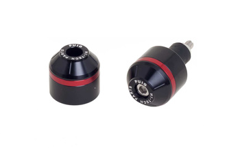 Ciężarki / Końcówki Kierownicy Krótkie Z Pierścieniami Puig Do Bmw F800r Czarne