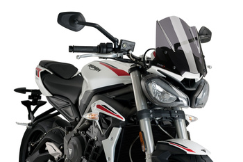 Szyba Owiewka Puig Do Triumph Street Triple R / Rs / S 20-22 Mocno Przyciemniona