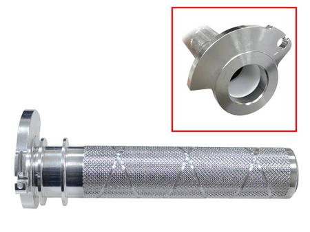 Rolgaz aluminiowy z łożyskiem honda cr 125/250 '89-07, cr 500 '90-00, ktm sx/exc 2t, husqvarna cr/wr 125/250 '00-12, husaberg